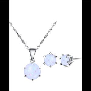 18K Gold Plated Multicolor Round Cut CZ Necklace